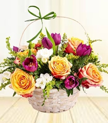 Golden Times - Mother's Day Flower Basket