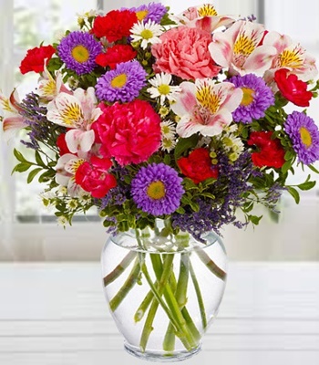 Have a Good Day Mix Seasonal Birthday Flowers Arrangement