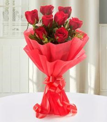 10 Red Roses