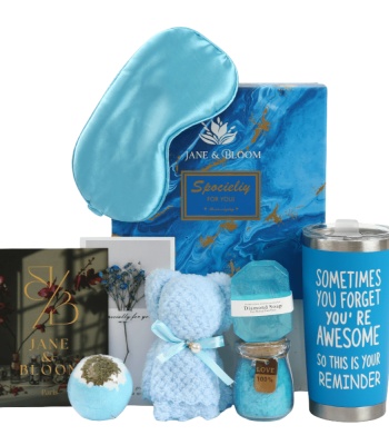 Serenity Ocean Blue Relaxation Spa Gift Box
