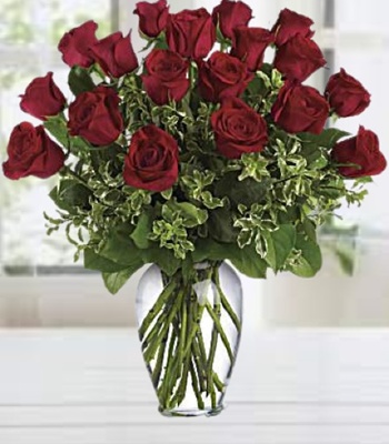 Red Rose Bouquet - Long Stem Red Roses