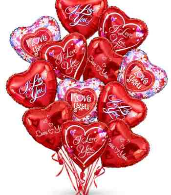 Love & Romance Mylar Balloons