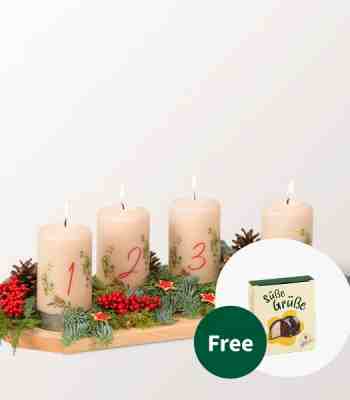 Advent Candle Arrangement