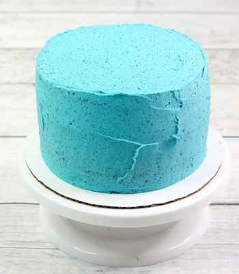 Blue Vanilla Cake