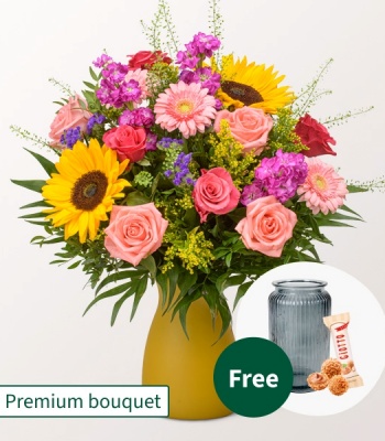 Cheerful Get Well Soon Summer Flowers