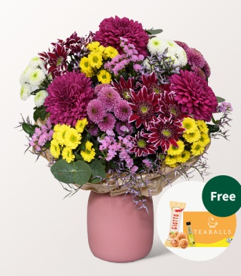 Chrysanthemum Delight ? Vibrant Mixed Flower Arrangement