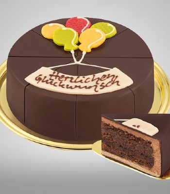 Dark Chocolate Cake "Congratulations" - 21oz/600g