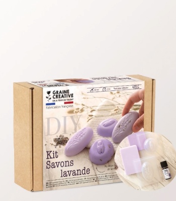 DIY Lavender Scented Soap Kit