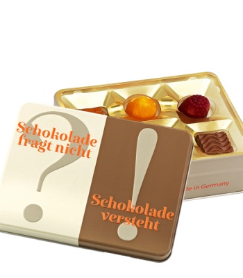 Everyday Delight Chocolate Gift Box - 6 Handmade Pralines & Truffles (75g)