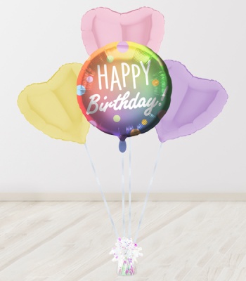 Happy Birthday Balloon Set