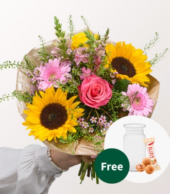 Joy & Love Mother's Day Flower Bouquet