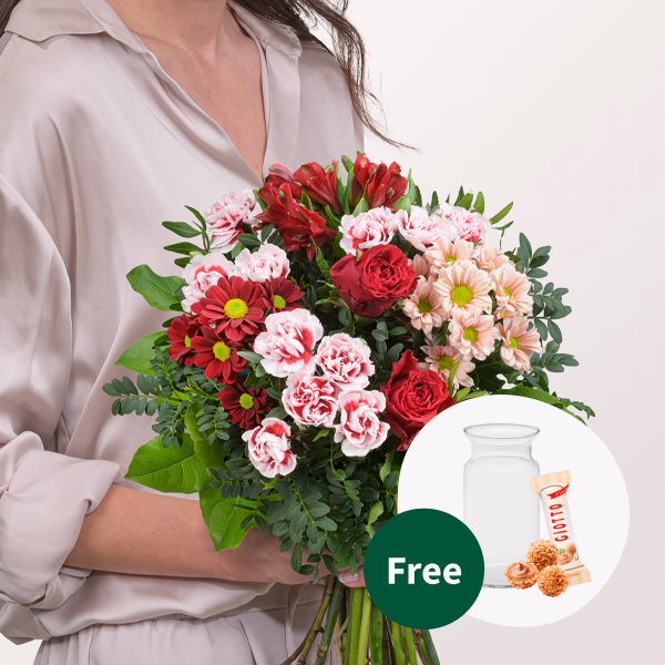 Love Breeze Romantic Flower Bouquet
