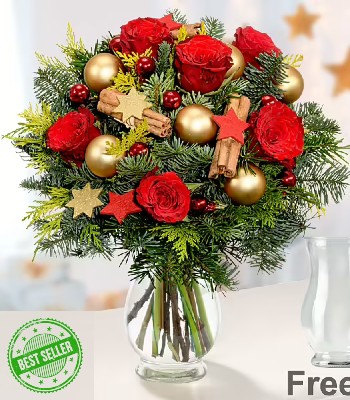 Christmas Premium Bouquet 40cm - 2022 Holiday Bestseller