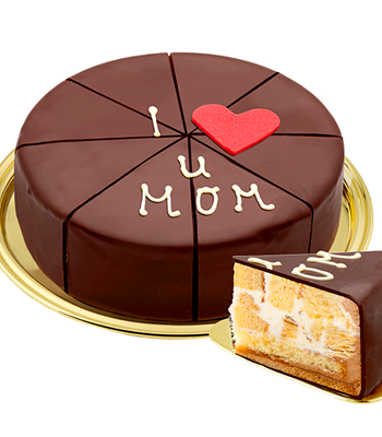 Mother's Day Cake - I Love u MOM