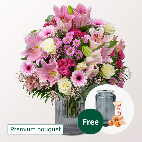 Mother's Day Premium Pink Floral Symphony