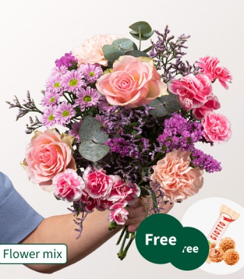 Pink Grace Mother's Day Flower Bouquet