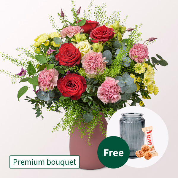 Premium Heart’s Delight Mixed Bouquet
