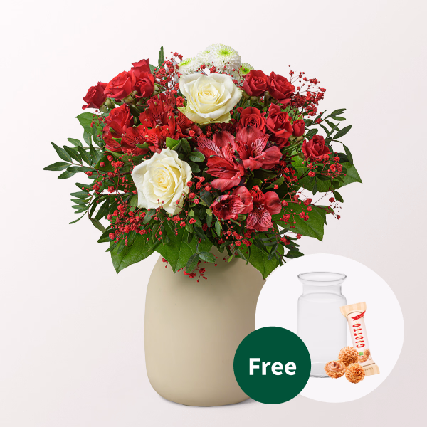 Romantic Love Blossom Flower Bouquet