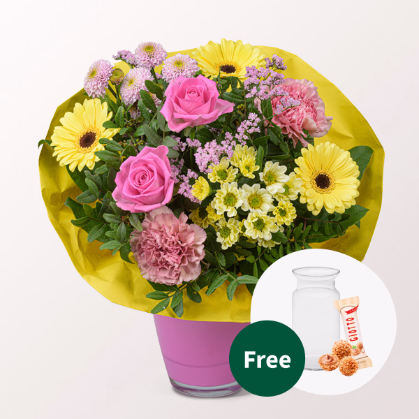 Spring Festival Vibrant Flower Bouquet