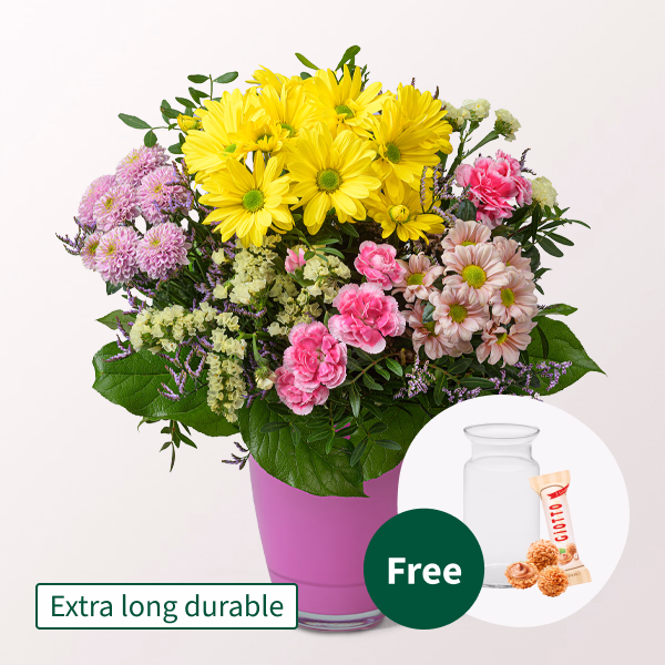 Sunny Chrysanthemum Delight Bouquet
