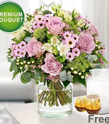 Valentine's Day Flower Bouquet Premium