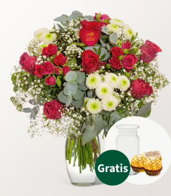 Valentine's Day Flowers Premium