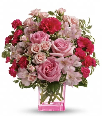 Valentine's Day Pink flowers