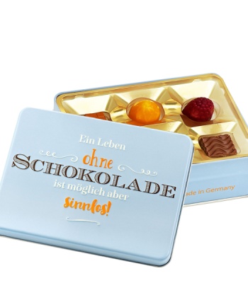 World Without Chocolate Gift Box - Fine Handmade Chocolate & Truffle Mix (75g)