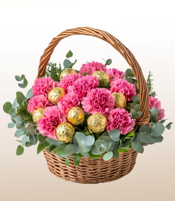 Anniversary Flower Basket