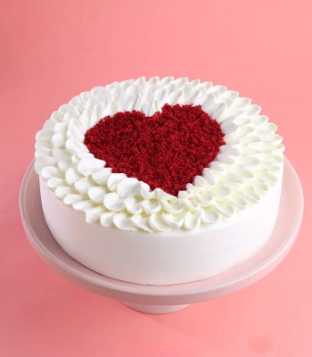 Heart Red Velvet Cake
