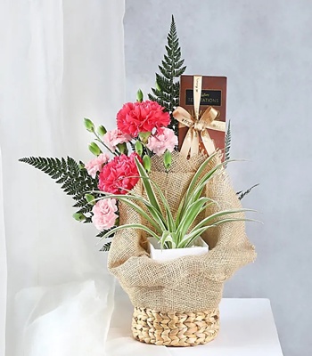 Mother's Day Flower Basket