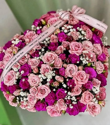 Heart Shape Premium Birthday Arrangement