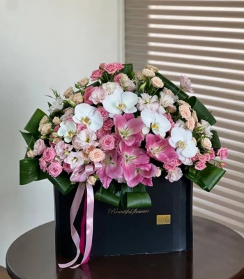 Orchid & Lily Prestige Arrangement