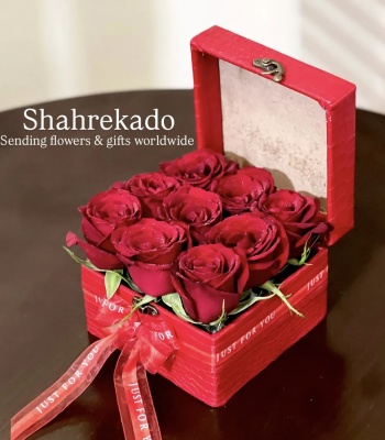 Red Rose Arrangement for Her