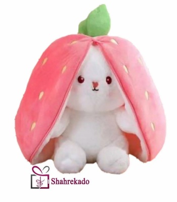 Strawberry Rabbit Doll 20 Cm