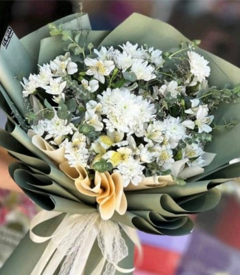 White Daisies Bouquet