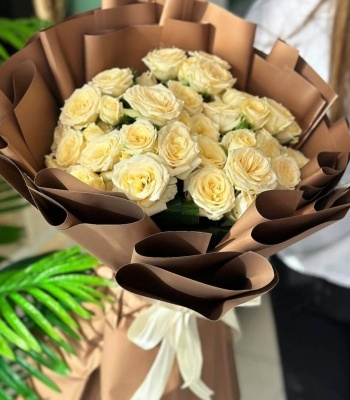 White Rose Bouquet