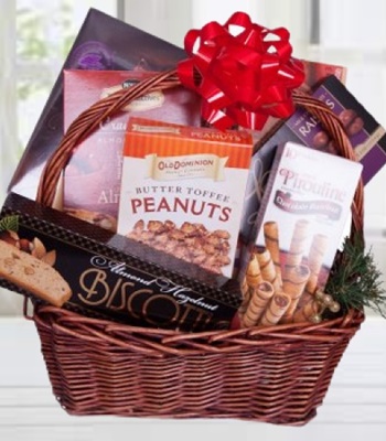 Chocolate And Cookie Basket