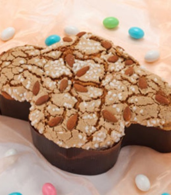 Dove-Shaped Easter Cake