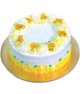 Lemon Ice Cream Cake