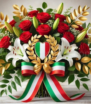 Love and Honor Flower Bouquet