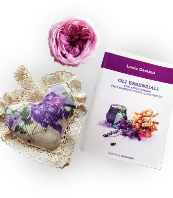 Perfumed Lavender Heart