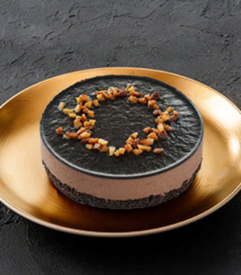 Belgian chocolate mousse cake