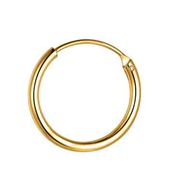 18K Gold-Plated Nose Ring | Elegant Nath In 925 Sterling Silver