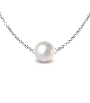 Ancient Moon Pearl Pendant With South Sea Pearl In Sterling Silver