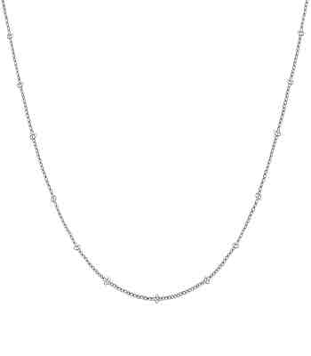 Satellite Chain Necklace In 925 Sterling Silver For Women
