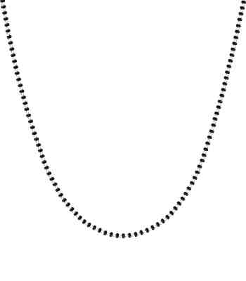 Silver Mangalsutra Chain In 925 Sterling Silver For Women
