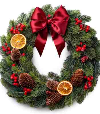 Christmas Pine Wreath