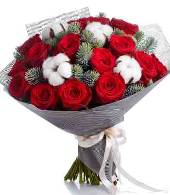 Christmas Roses Bouquet