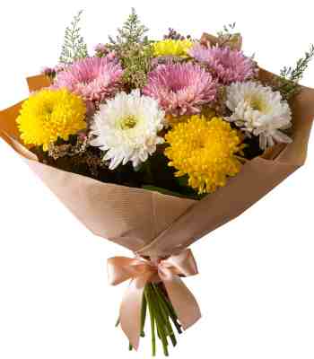 Vibrant Seasonal Flowers Bouquet